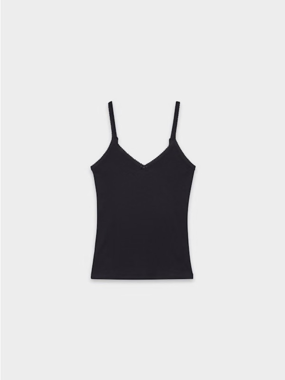 Aritzia HomeStretch™ Rib Minded Cami Tank - Black, Size M
